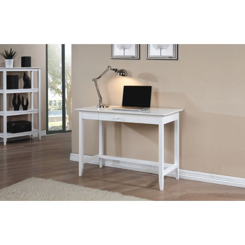 Quadra Student Desk - White